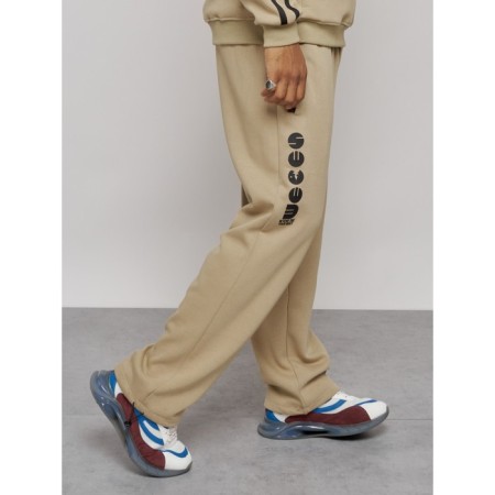 Sports suit men's, size 48, beige color-8