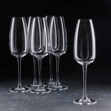 A set of glasses for champagne ANSER, 290 ml, 6 pcs