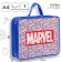Plastic folder with A4 handles, on lightning, 75x330x260 mm, Avengers