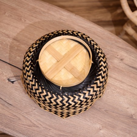 Vaska wicker, from bamboo 30x30x12 cm-4