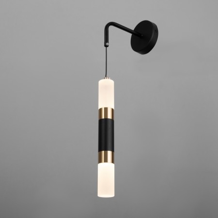 Bra "Andrea" Led 3000k Black Gold 4x4x30sm-1