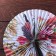 Fan plastic, folding paper-bow "with drawings" mix 13.5x2x1 cm