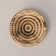 A solid cedar array stand, firing, 10 x2.5 cm
