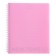 A notebook of 80 sheets in a cage, on the crest "Newtone Pastel Pion", plastic cover, block 80 g/m2