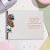 Birthday card!" embossing, congruen, clock, 12.5x19.4 cm