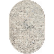 Ковёр овальный Valentis Mikonos, размер 200x290 см, цвет cream/d.blue