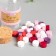 Surgut in granules in the jar of the "octahedral" palette red 15 grax 6x3x3 cm