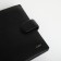 Male purse on the button, department for auto documents, black color