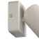 Wall lamp Mantra Sal, GU10, 1x10W, 128x80x80 mm, Matte white color