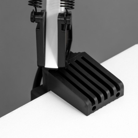 Desktop lamp E27, h = 55 cm, hinged, on the clamp (220V) white Risalux-6