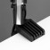 Desktop lamp E27, h = 55 cm, hinged, on the clamp (220V) white Risalux