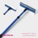 Workshop with a telescopic metal stained handle and a share of the shade, 20 × 49 (75) cm, foam rubber, blue color