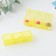 Air man "Morning, day, night", 3 sections, 7.3 cm × 1.5 cm, yellow