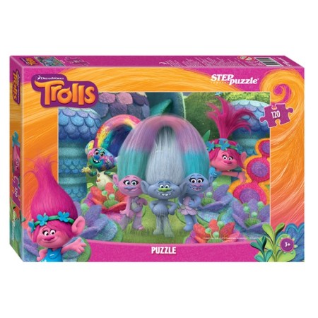 Trolls puzzles, 120 elements, mix-1