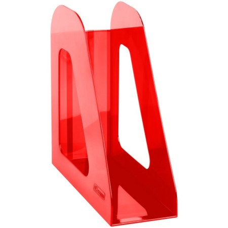Paper tray Vertical Istanm Favorite, tinted red, 90mm width