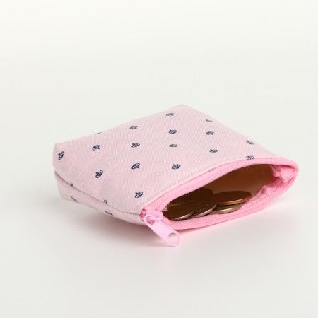 Women's wallet with zipper, color mix-4