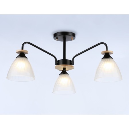 Suspended Ambrella Light, Modern, TR9564, 3HE27, Black Color-1