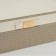 Casket to the leatherette for jewelry "Bow" white-gray 17x23.5x10 cm