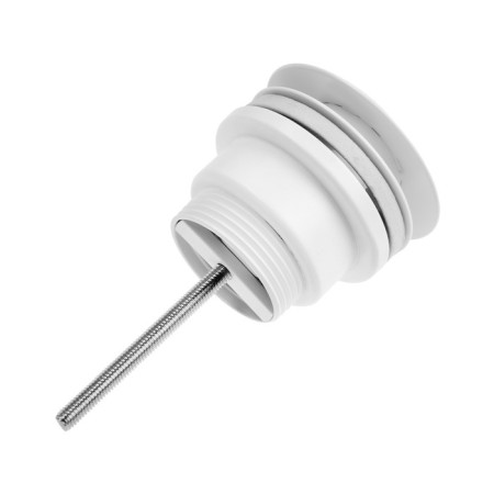 Bottom valve 565-111, stainless steel, white-2
