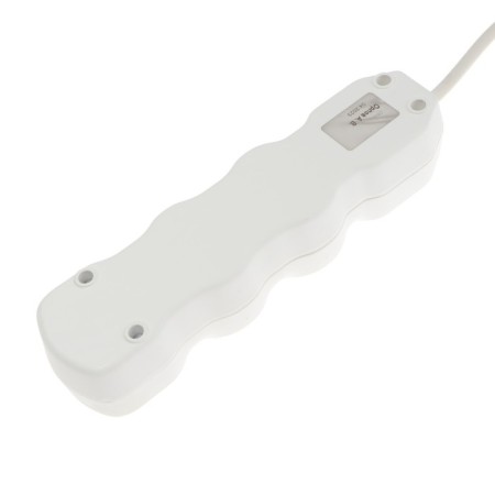 Extension cord Luazon Lighting Eco, 3 sockets, 6 m, 10 A, 3500 W, PVS 3x1 mm2, s/c, with off-4