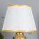 Table lamp "Nonaa" 1x40W E14 beige/gold 24x24x40cm