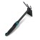 Combined Greengo Moth, length 30 cm, 3 teeth, ergonomic rubberized handle