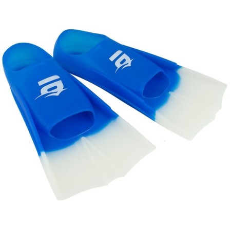 Training flippers atemi 500, silicone, size 43-44, blue/white color-1