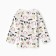 Children's Longsliv "Hey Woof", Milk color, height 62 cm