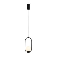 STL LUCE Sus. SL395.403.01. Donolo. 1x8 W, LED, 4000K, 467 LM, 13x16x38 cm, black color
