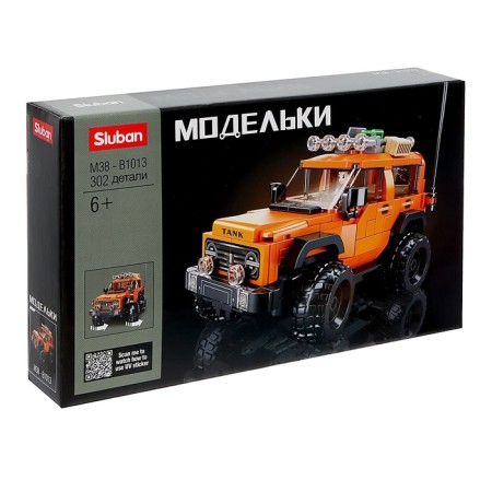 Designer SUV "Safari" Sluban Models, 302 details, 6+-5
