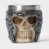 Staining stainless steel "Skull in a helmet. Halloween ", 70 ml, silver color