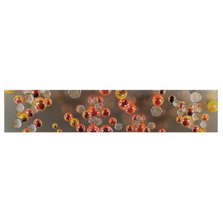 Apron "Orange Bubbles" (photo printing) 3000x600 mm