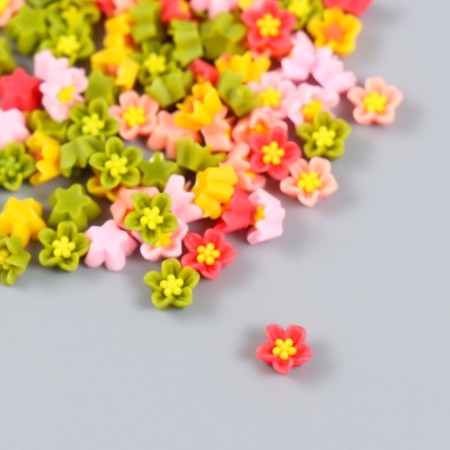 Decor for creativity plastic "Astra Color" set 100 pcs mix 0.6x0.6 cm-1