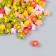 Decor for creativity plastic "Astra Color" set 100 pcs mix 0.6x0.6 cm