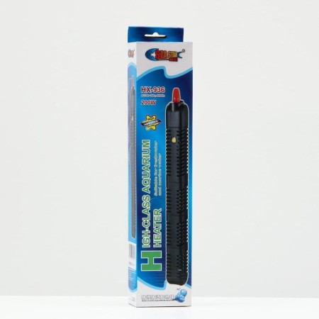 SEA Star HX-936 heater in a protective plastic case, 200 W, with a thermostat-5
