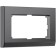 Frame for a double socket Stark (matte graphite) W0081864