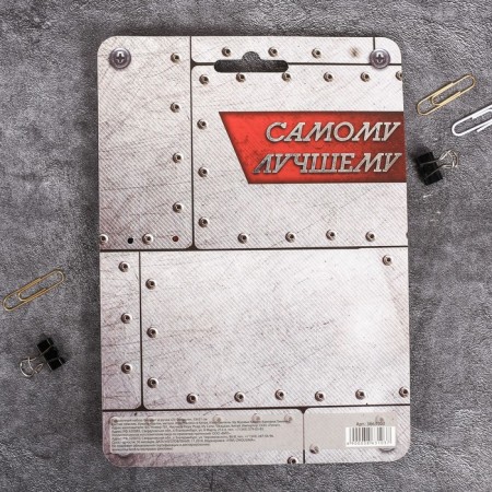 Gift set 15 x 21 cm "February 23": Notepad and Mix pen and pen-1