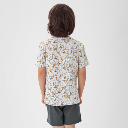 Pajama nursery (T-shirt and shorts) KAFTAN GUSSI, pr34 (122-128)-3