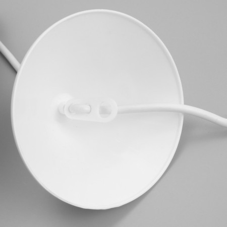 Lamp Bayerlux cap "Aris" 1 lamp E27 40W White D.300-6