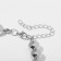 Kilepy Plastic "Standard" Trio, beads No. 8, 20, silver color, 40 cm