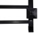 The electric heated towel "Sanprise" Quadro P8, 300x800 mm, universal, black