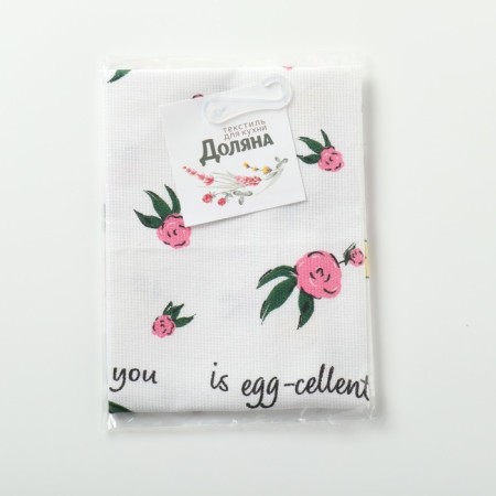 Catcelle kitchen. Dolyana "Life with You" 28x46 cm, Rogozhka, 100% HL, 160g/m2-5