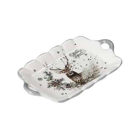 Serving shade "Forest Fairy Tale", 23.5 × 14 × 2.2 cm, white color-1