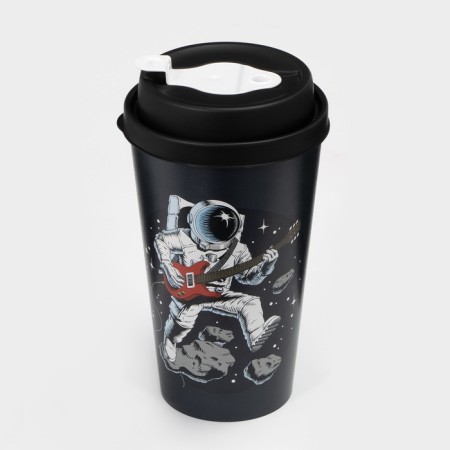 A plastic glass with a cosmonaut valve, 550 ml