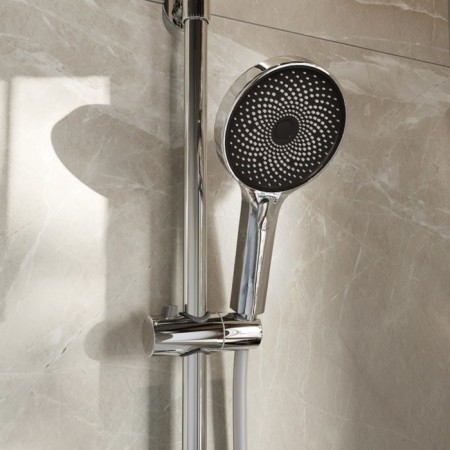 Shower system IDDIS SPAHOME SPASBBTI06, spa effect, tropical shower, shower, chrome-5