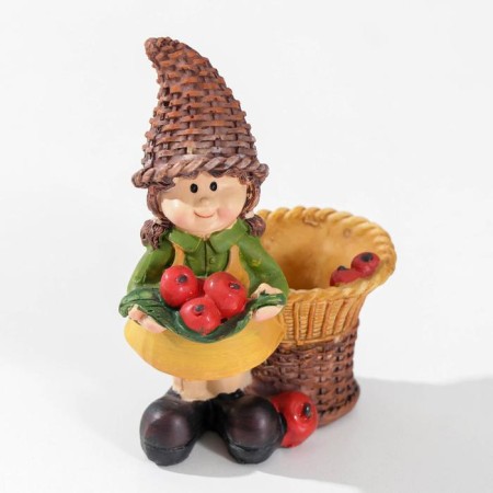 Toothpecker stand "Gardener with tomatoes", 7 × 4x10 cm-1