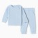 Children's set (T -shirt/pants), blue color, height 74-80 (9 -12 m)