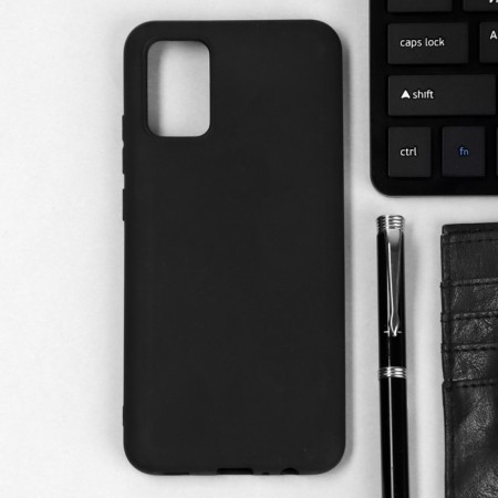 TFN case for Samsung A02S, Silicone, Black