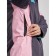 Ski jacket female winter, size 52, pink color