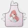 Apron Ethel Love Life "Leia" 70x80cm, 100%PE